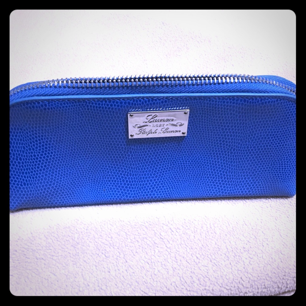 Ralph Lauren brush or pencil bag
